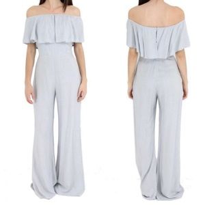 WILDFOX Harlow Chambray Jumpsuit